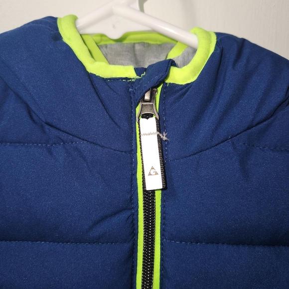 Gerry Weber Sporty Blue and Green Puffer Coat - Picture 2 of 9